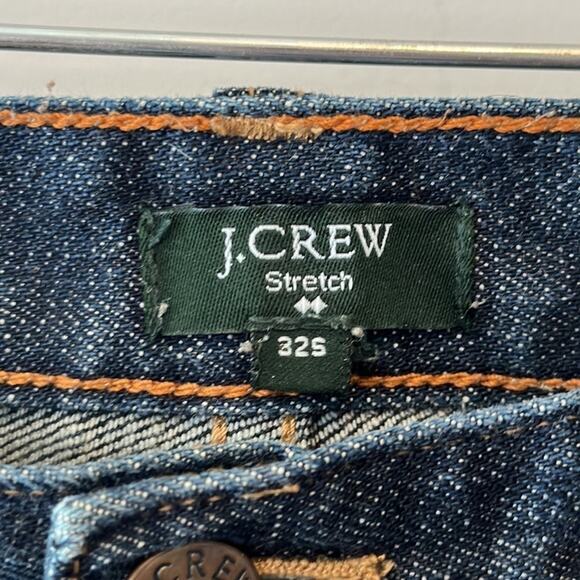J. Crew Dark Wash Matchstick Denim Stretch Jeans Size 32S - Picture 6 of 8